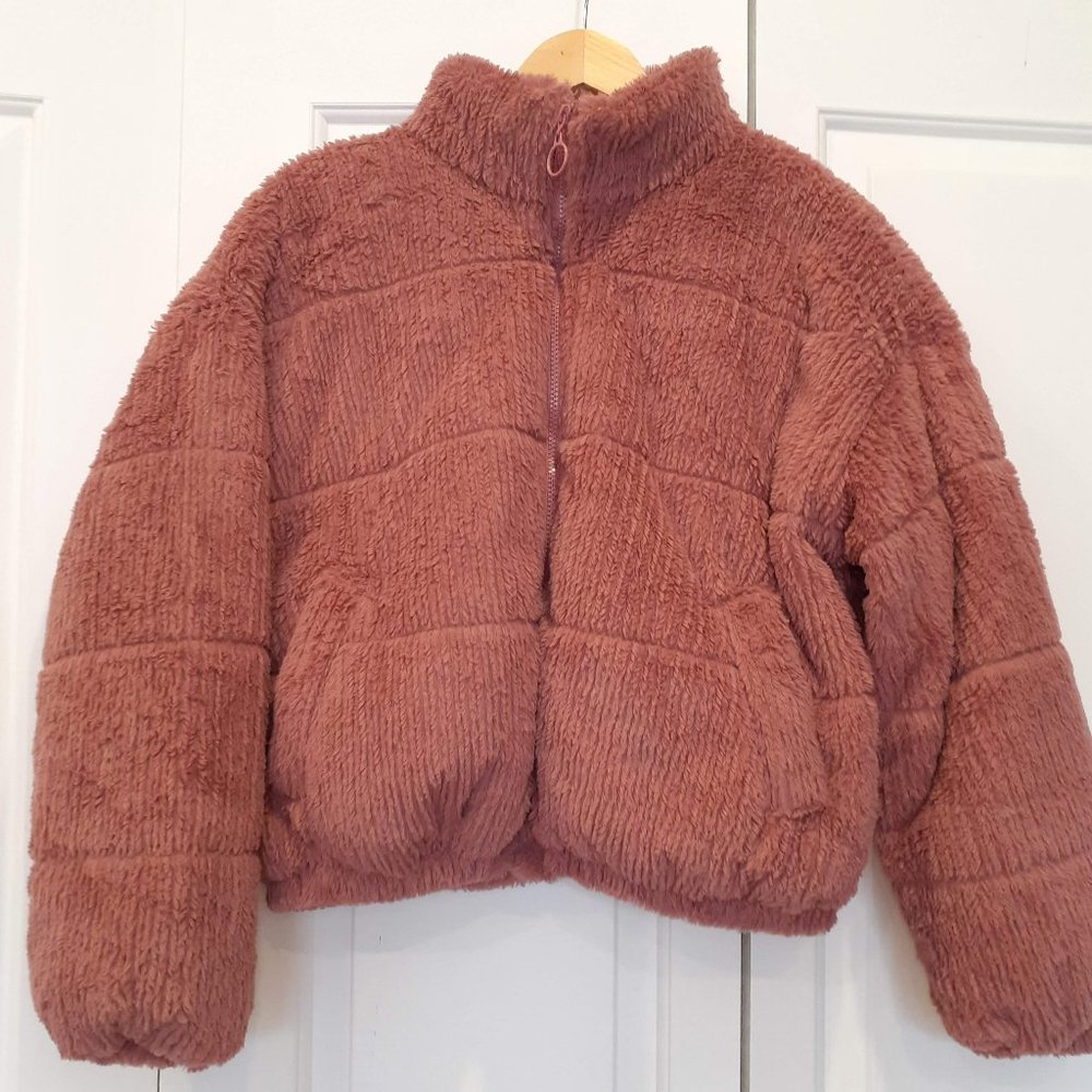 Pink Puffer Winter Coat